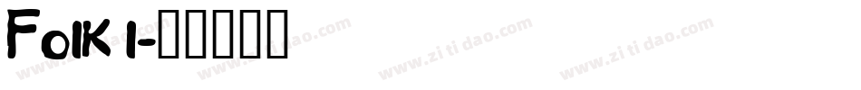 Folk l字体转换